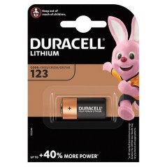 Duracell Ultra Photo Lithium 123 (CR17345) Battery - High Performance & Long Lasting Power for Your Devices!